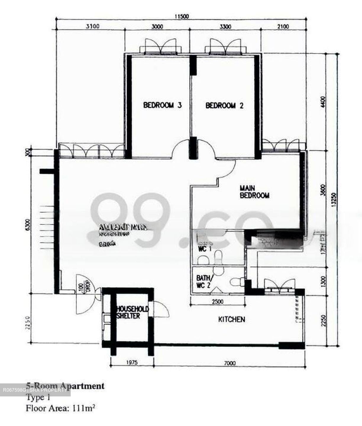 Blk 88 Telok Blangah Heights (Bukit Merah), HDB 5 Rooms #484279921